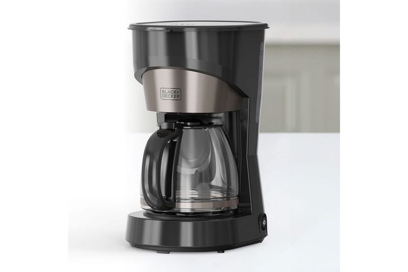 Kaffebryggare Black+Decker 12 Koppar - Silver - Hushåll - Köksmaskiner - Kaffemaskin & kaffetillbehör - Kaffebryggare