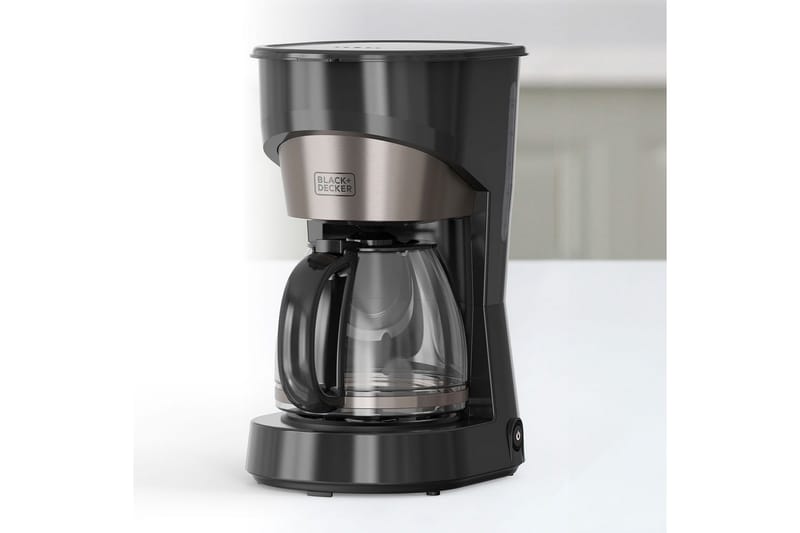 Kaffebryggare Black+Decker 12 Koppar - Silver - Hushåll - Köksmaskiner - Kaffemaskin & kaffetillbehör