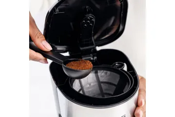 Kaffebryggare Taurus Verona 6 Koppar Inox - Svart||Silver - Hushåll - Köksmaskiner - Kaffemaskin & kaffetillbehör - Kaffebryggare