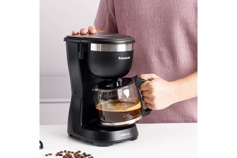 Kaffebryggare Taurus Verona Svart 12 koppar - 12 koppar - Hushåll - Köksmaskiner - Kaffemaskin & kaffetillbehör