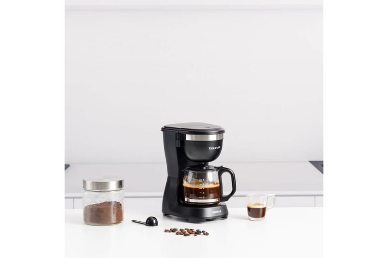 Kaffebryggare Taurus Verona Svart 6 koppar - 6 koppar - Hushåll - Köksmaskiner - Kaffemaskin & kaffetillbehör