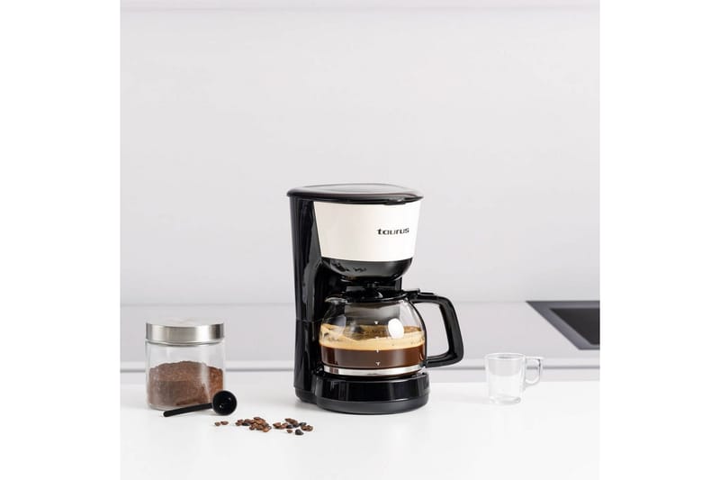 Kaffebryggare Taurus Verona Vintage 12 Koppar Cream - Cream - Hushåll - Köksmaskiner - Kaffemaskin & kaffetillbehör