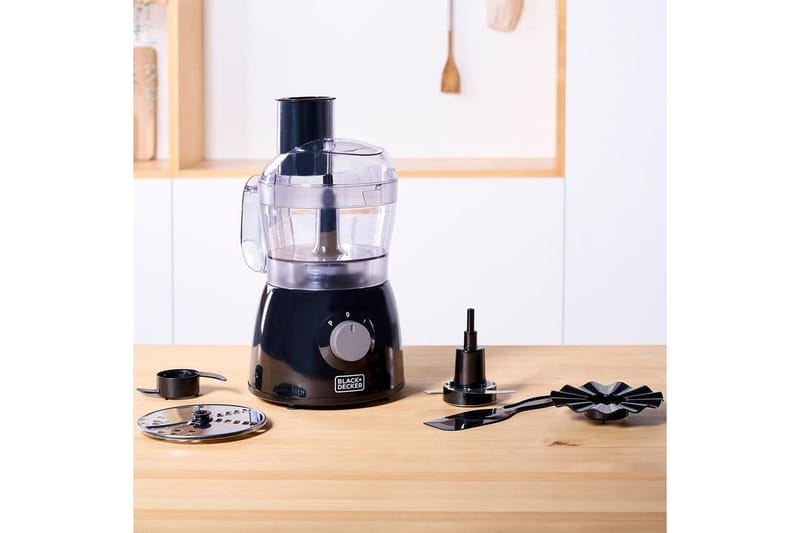 Matberedare Black+Decker 600W Svart - Svart - Hushåll - Köksmaskiner - Blanda & hacka