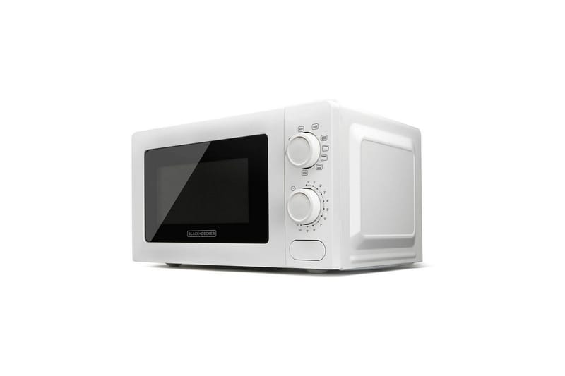 Mikrovågsugn Black+Decker Grill 700W Vit, Vit
