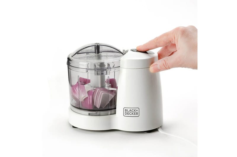 Minihackare Black+Decker 120W - Vit - Hushåll - Köksmaskiner - Skära & mala
