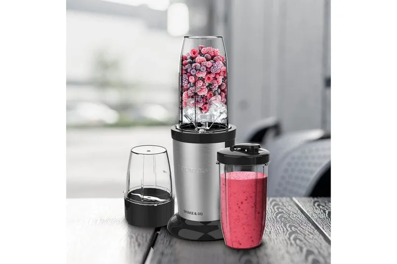 Mixer Taurus Smoothi Shake & Go 800W - Silver - Hushåll - Köksmaskiner - Blanda & hacka