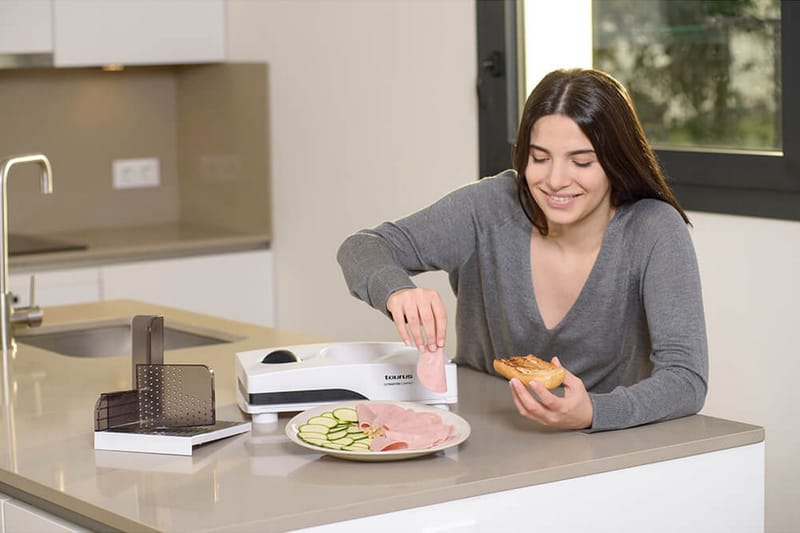 Skärmaskin Taurus Cutmaster Compact 100W 17 cm - Silver - Hushåll - Köksmaskiner - Skära & mala