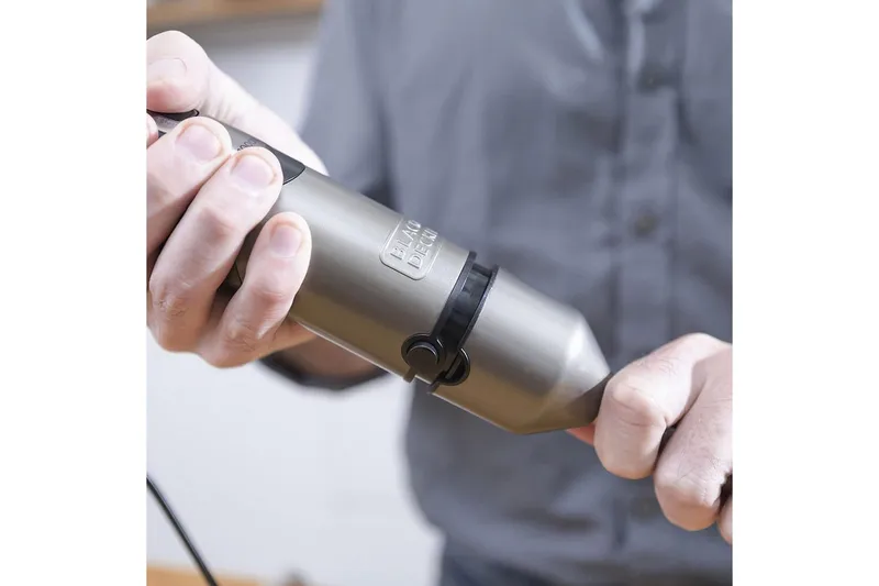 Stavmixer Black+Decker 1200W Borstad Stål - Silver - Hushåll - Köksmaskiner - Blanda & hacka