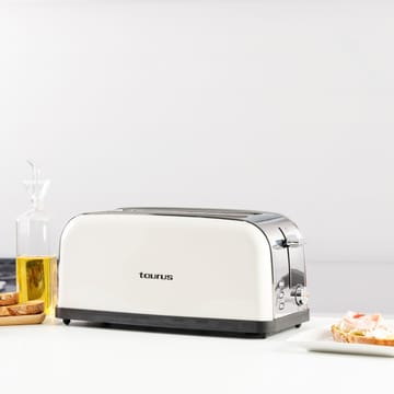 Brödrost Taurus Vintage Cream Långt Fack - cream - Hushåll - Köksmaskiner - Värma & koka