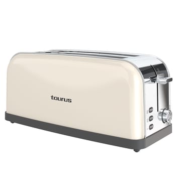 Brödrost Taurus Vintage Cream Långt Fack - cream - Hushåll - Köksmaskiner - Värma & koka