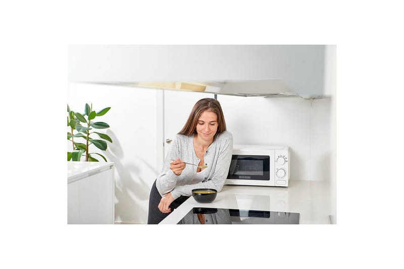 Mikrovågsugn Black+Decker 700W 20L Vit - Vit - Hushåll - Köksmaskiner - Värma & koka