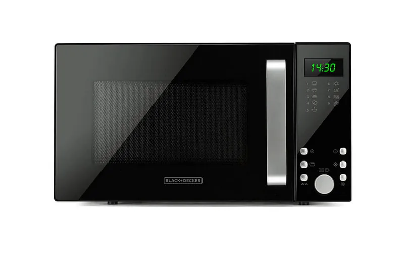 Mikrovågsugn Black+Decker Digital 900W 23L Svart - Svart - Hushåll - Köksmaskiner - Värma & koka
