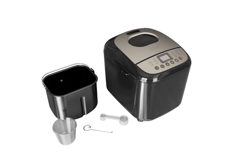Bakmaskin Black+Decker 600W Svart - Hushåll - Matlagning & Bakning - Köksredskap & kökstillbehör