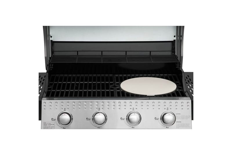 Pizzasten Mustang Multigrill 30cm - Vit - Hushåll - Matlagning & Bakning - Bakredskap - Bak & pizzastenar