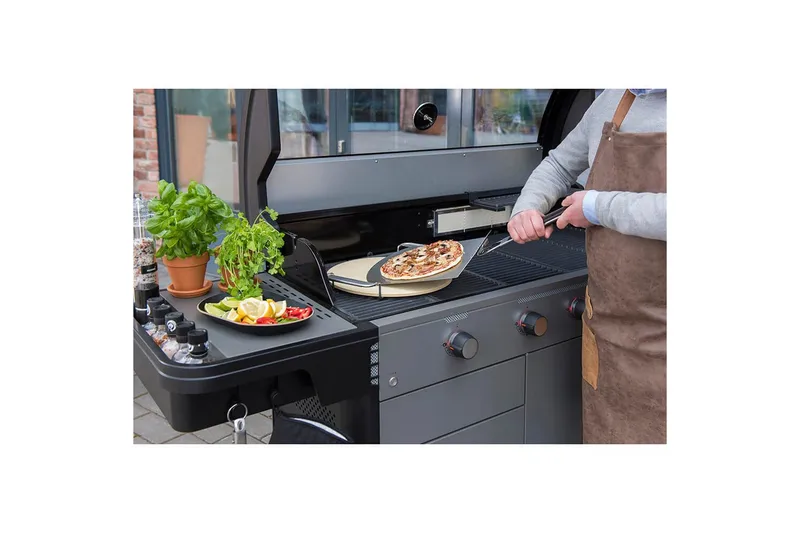 Pizzasten Mustang Sapphire 35cm - Beige - Hushåll - Matlagning & Bakning - Bakredskap - Bak & pizzastenar