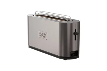 Brödrost Black+Decker 1 Fack Rostfritt Stål - Hushåll - Matlagning & Bakning - Köksredskap & kökstillbehör