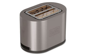 Brödrost Black+Decker 2 Fack Rostfritt 900W Stål - Hushåll - Matlagning & Bakning - Köksredskap & kökstillbehör