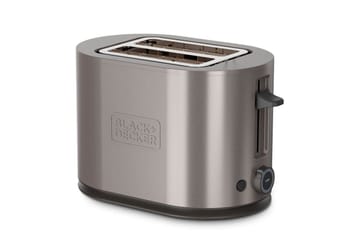 Brödrost Black+Decker 2 Fack Rostfritt 900W Stål - Hushåll - Matlagning & Bakning - Köksredskap & kökstillbehör