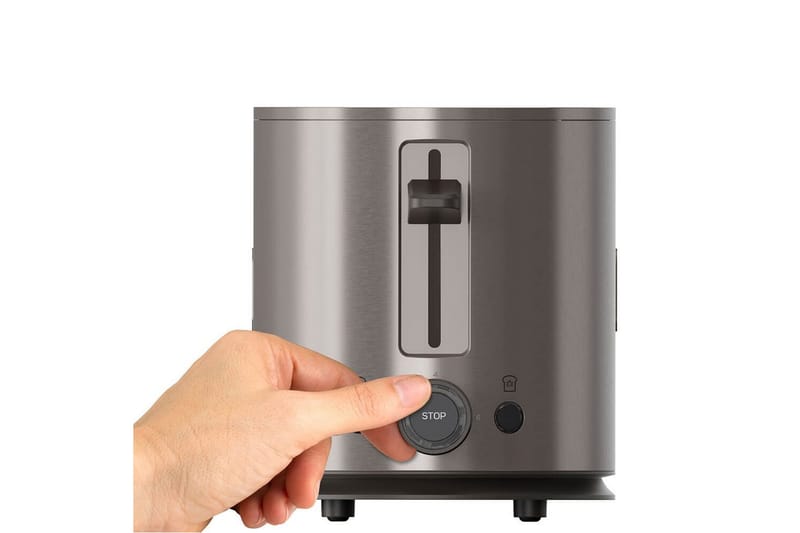 Brödrost Black+Decker 2 Fack Rostfritt Stål 20cm - 20cm - Hushåll - Matlagning & Bakning - Köksredskap & kökstillbehör