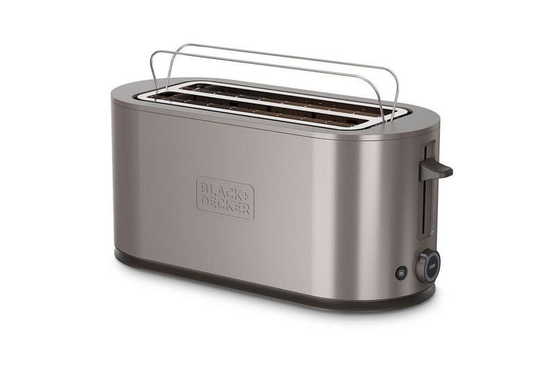Brödrost Black+Decker 2 Fack Rostfritt Stål 38cm - 38cm - Hushåll - Matlagning & Bakning - Köksredskap & kökstillbehör