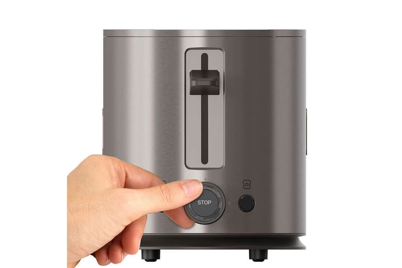 Brödrost Black+Decker 2 Fack Rostfritt Stål - Silver - Hushåll - Matlagning & Bakning - Köksredskap & kökstillbehör