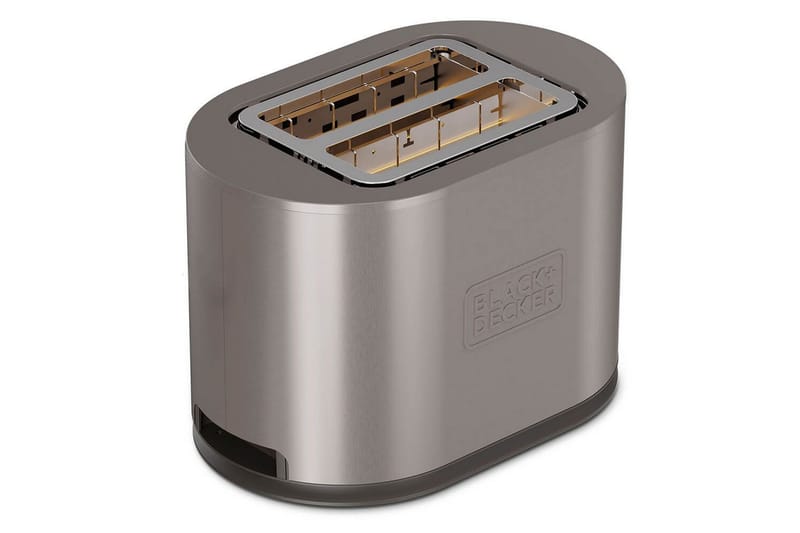 Brödrost Black+Decker 2 Fack Rostfritt Stål - Silver - Hushåll - Matlagning & Bakning - Köksredskap & kökstillbehör