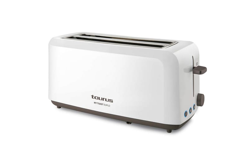 Brödrost Taurus Mytoast 2 Fack Vit - Hushåll - Matlagning & Bakning - Köksredskap & kökstillbehör
