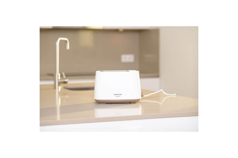 Brödrost Taurus Mytoast II 2 Fack Vit - Silver - Hushåll - Matlagning & Bakning - Köksredskap & kökstillbehör