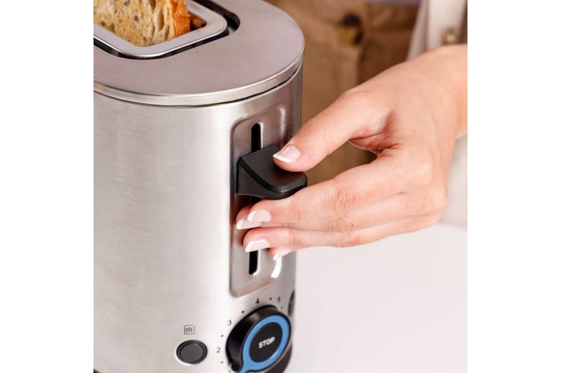 Brödrost Taurus Mytoast Legend 1 Fack Rostfritt Stål - Silver - Hushåll - Matlagning & Bakning - Köksredskap & kökstillbehör