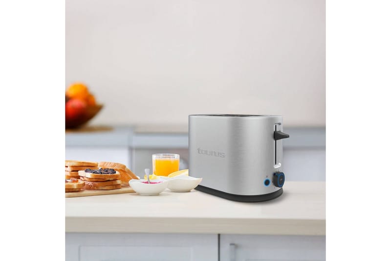 Brödrost Taurus Mytoast Legend 2 Fack Rostfritt Stål - Silver||Krom - Hushåll - Matlagning & Bakning - Köksredskap & kökstillbehör