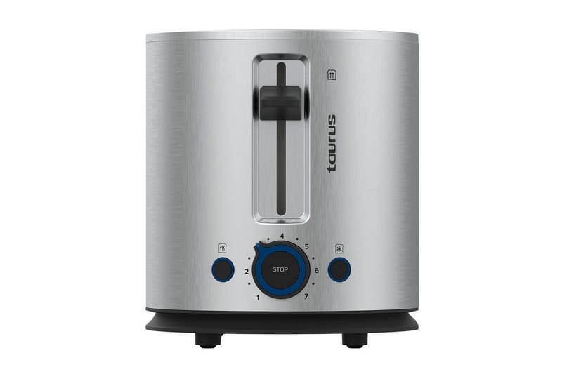 Brödrost Taurus Mytoast Legend 2 Fack Rostfritt Stål - Silver||Krom - Hushåll - Matlagning & Bakning - Köksredskap & kökstillbehör