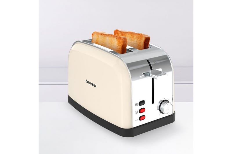Brödrost Taurus Vintage 2 - Beige - Hushåll - Matlagning & Bakning - Köksredskap & kökstillbehör