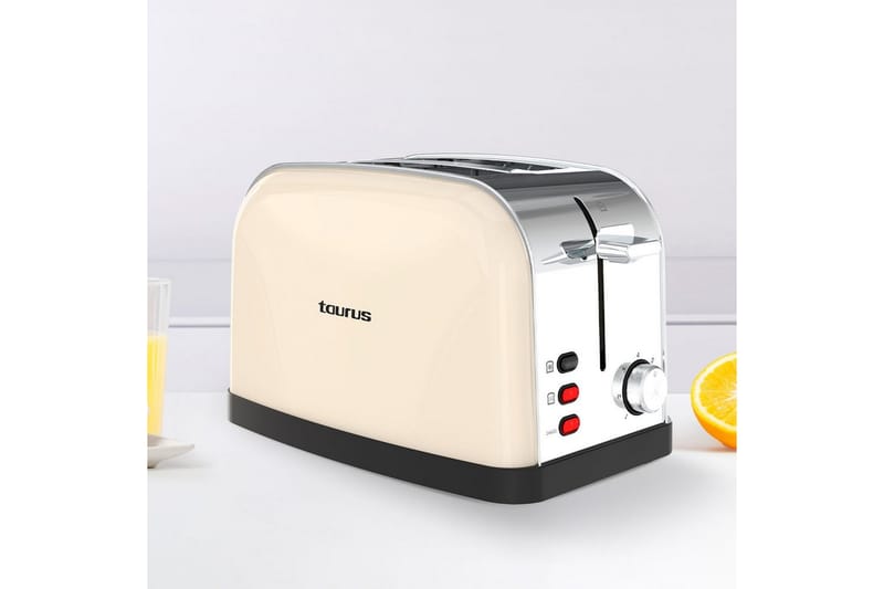 Brödrost Taurus Vintage 2 - Beige - Hushåll - Matlagning & Bakning - Köksredskap & kökstillbehör