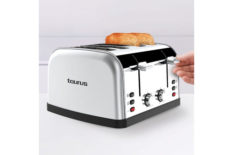 Brödrost Taurus Vintage Four - Silver - Hushåll - Matlagning & Bakning - Köksredskap & kökstillbehör