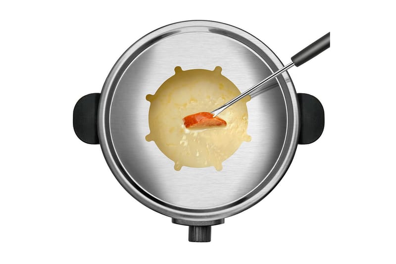 Fonduegryta Taurus 1000W - Svart||Silver - Hushåll - Matlagning & Bakning - Grytor & kastruller - Fonduegrytor