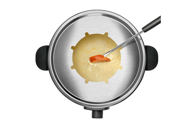 Fonduegryta Taurus 1000W - Svart||Silver - Hushåll - Matlagning & Bakning - Grytor & kastruller - Fonduegrytor