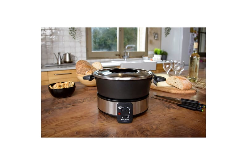 Fonduegryta Taurus 1000W - Svart||Silver - Hushåll - Matlagning & Bakning - Grytor & kastruller - Fonduegrytor