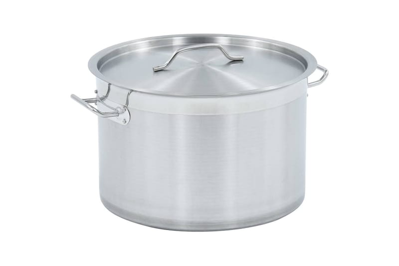 Gryta 23 L 35x22 cm rostfritt stål - Silver - Hushåll - Matlagning & Bakning - Grytor & kastruller
