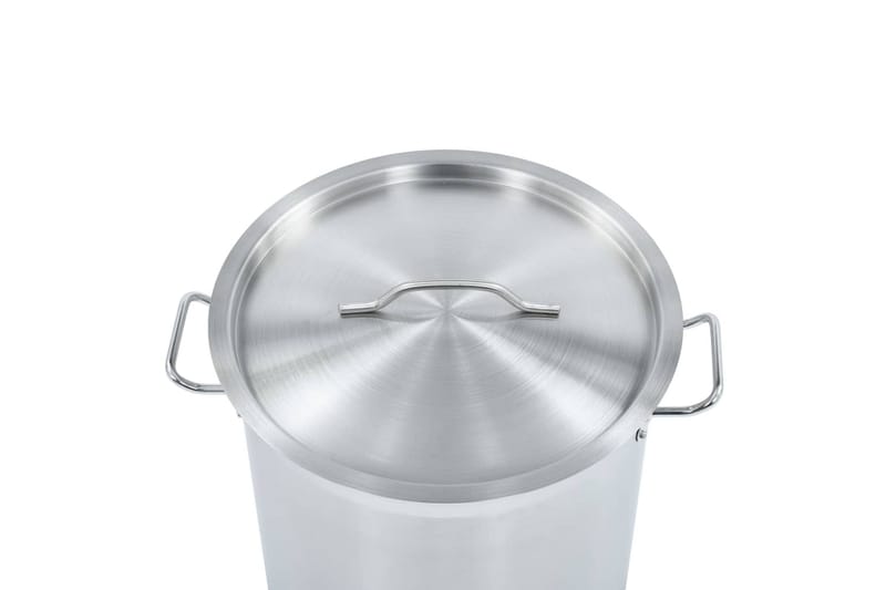 Gryta 25 L 32x32 cm rostfritt stål - Silver - Hushåll - Matlagning & Bakning - Grytor & kastruller - Grytor
