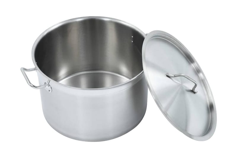 Gryta 32 L 40x26 cm rostfritt stål - Silver - Hushåll - Matlagning & Bakning - Grytor & kastruller - Grytor