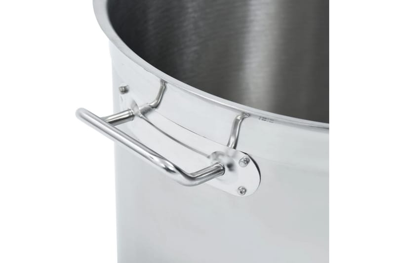 Gryta 33 L 35x35 cm rostfritt stål - Silver - Hushåll - Matlagning & Bakning - Grytor & kastruller - Grytor