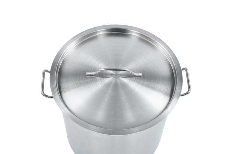 Gryta 33 L 35x35 cm rostfritt stål - Silver - Hushåll - Matlagning & Bakning - Grytor & kastruller - Grytor