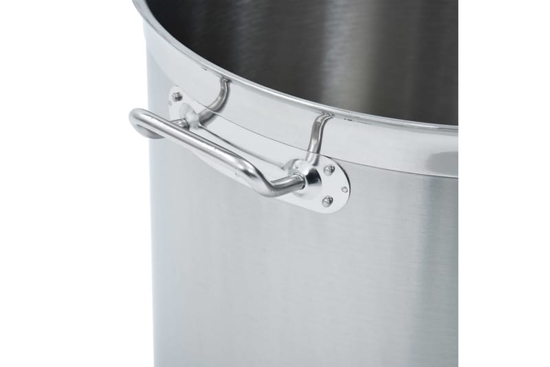 Gryta 71 L 45x45 cm rostfritt stål - Silver - Hushåll - Matlagning & Bakning - Grytor & kastruller - Grytor