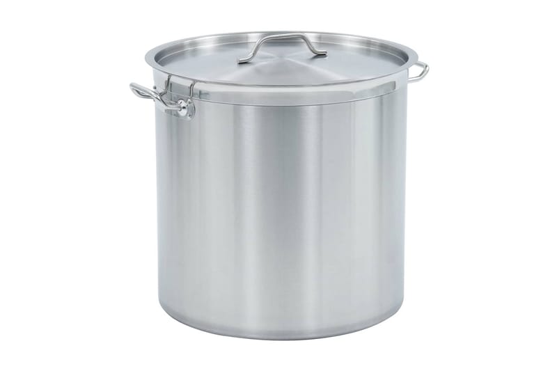 Gryta 71 L 45x45 cm rostfritt stål - Silver - Hushåll - Matlagning & Bakning - Grytor & kastruller - Grytor