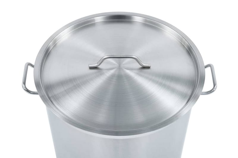 Gryta 71 L 45x45 cm rostfritt stål - Silver - Hushåll - Matlagning & Bakning - Grytor & kastruller - Grytor