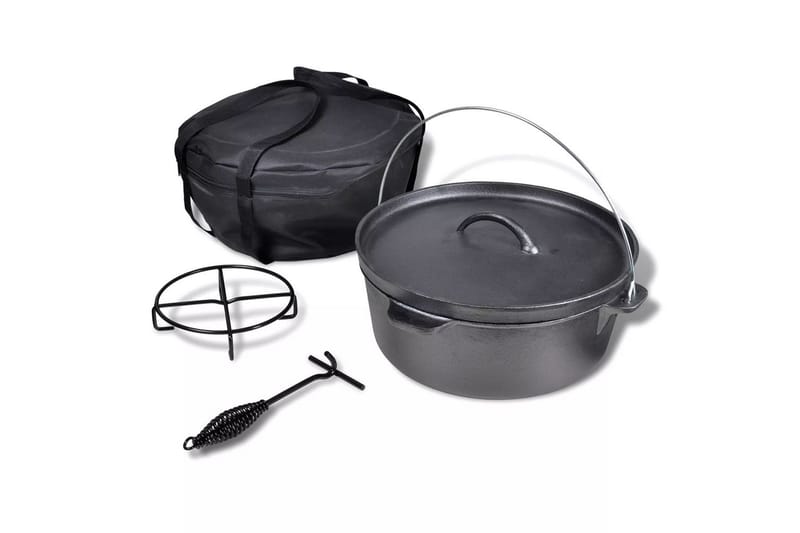 Holländsk Ugn 11,3 L Tillbehör ingår - Svart - Hushåll - Matlagning & Bakning - Grytor & kastruller - Grytor