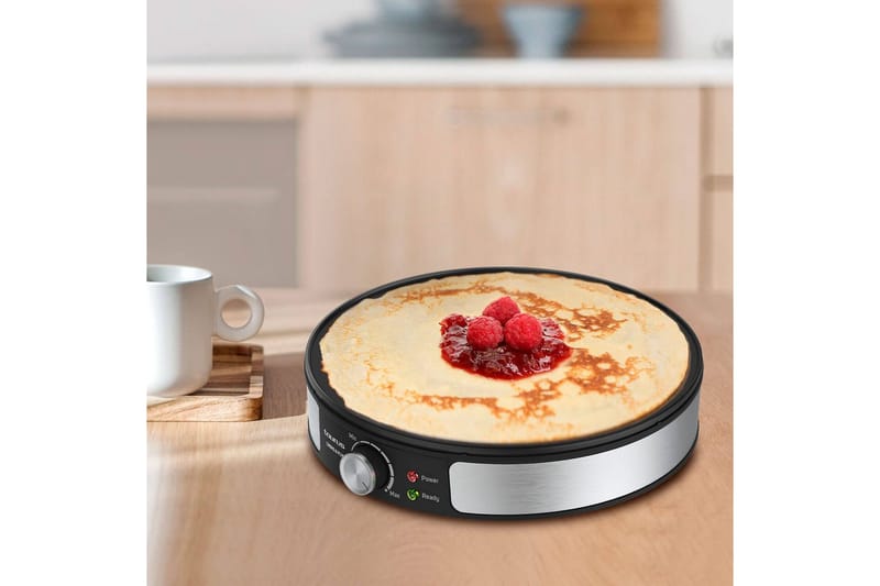 Pannkaksmaskin Taurus Crepe Maker - Silver - Hushåll - Matlagning & Bakning - Grytor & kastruller - Pannkaks & plättlagg