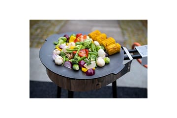 Stekpanna Mustang Gjutjärn med Fötter 45cm - Svart - Hushåll - Matlagning & Bakning - Grytor & kastruller