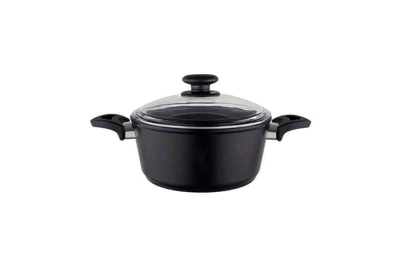 Grytset (7 delar) Ashmoor Svart - Svart - Hushåll - Matlagning & Bakning - Grytor & kastruller