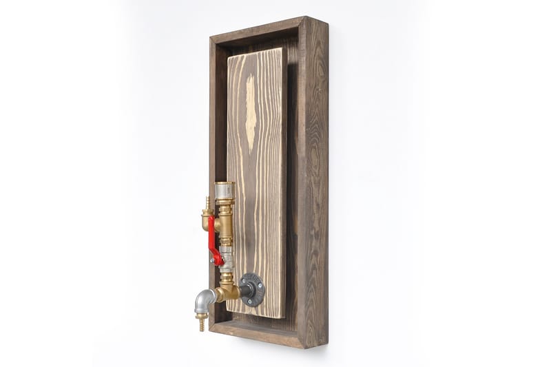 Öltapp 25x60 cm - Valnöt/Guld - Köksredskap & kökstillbehör - Bygga utekök - Öltapp & dispenser